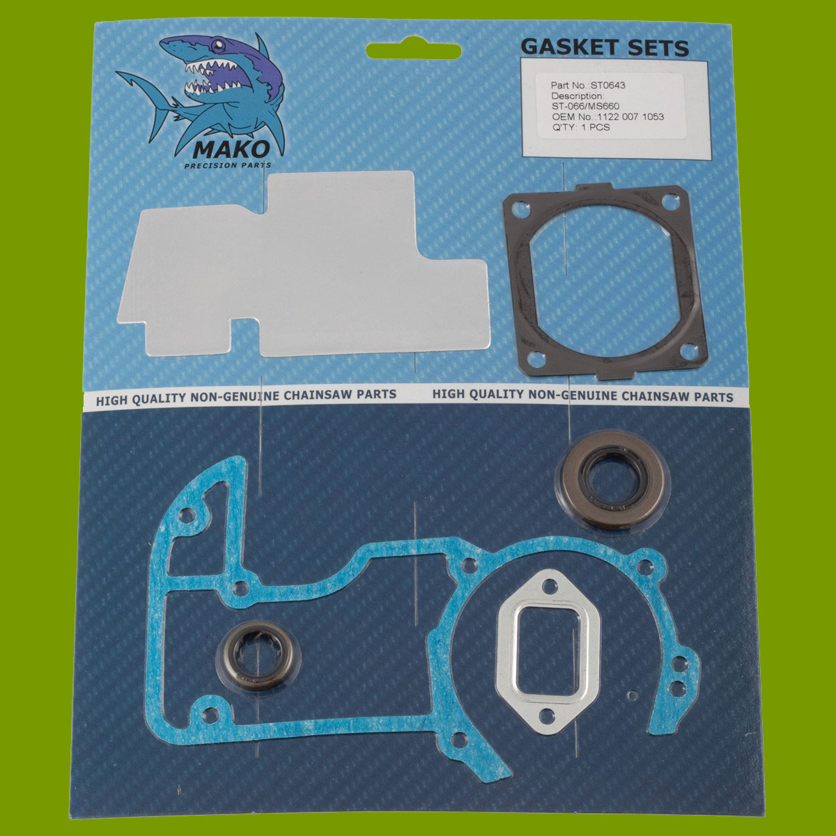 (image for) Stihl Gasket Set for 066 and MS660 1122 029 0507, ST0643